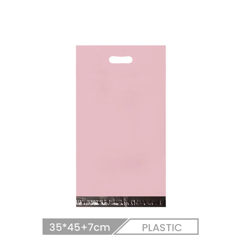 35*45cm 100pcs Custom Thickened Waterproof Clothing Packaging Plastic Shopping Bags